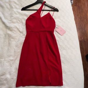 Mini Red Dress